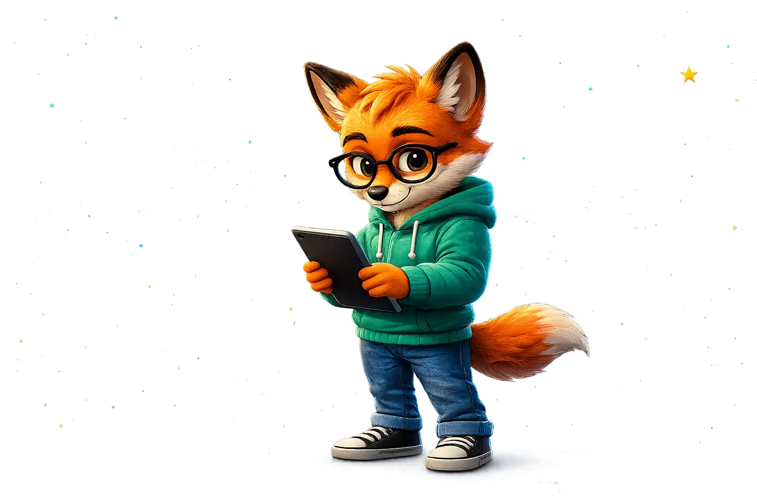MySpellings fox mascot